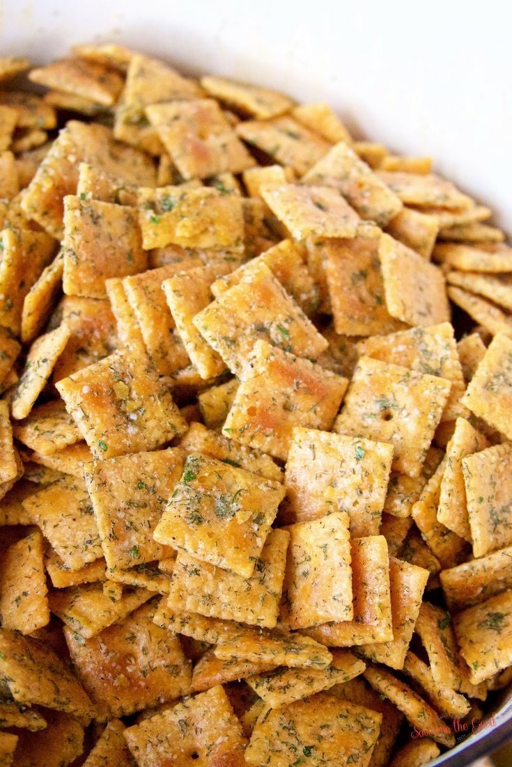 crackers made from cheese